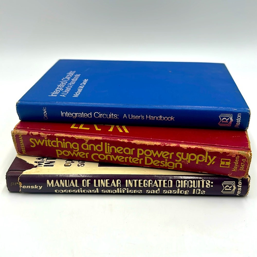 Vintage Circuit- Power Supply Technical Book Collection